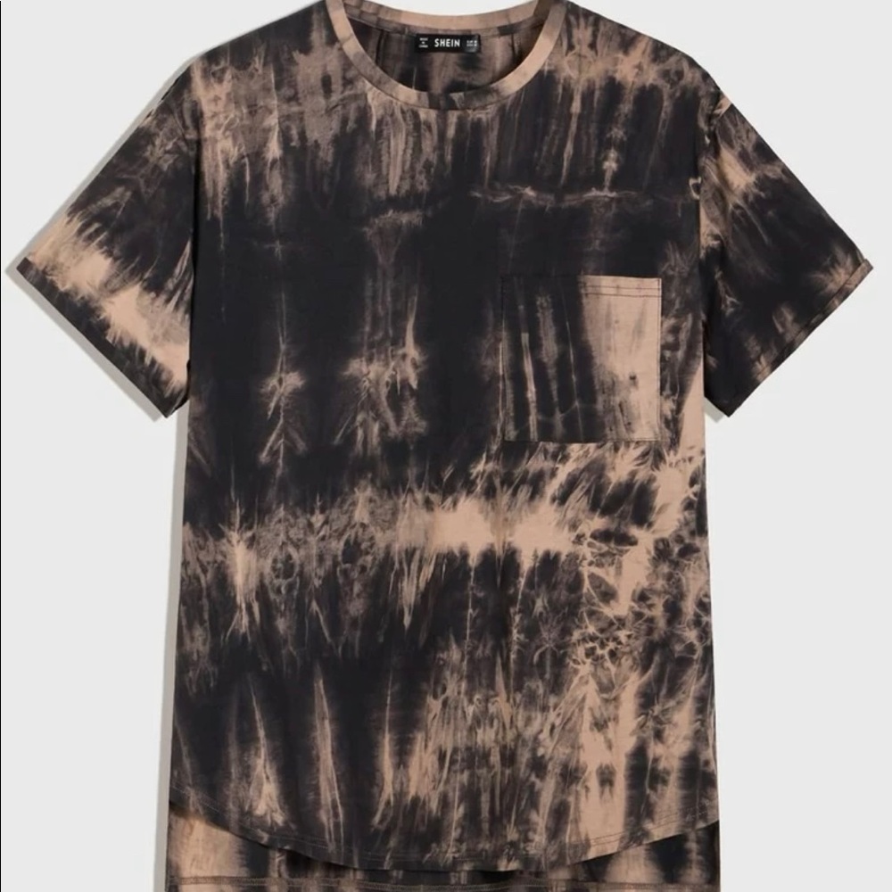 Men’s reverse tie die shirt